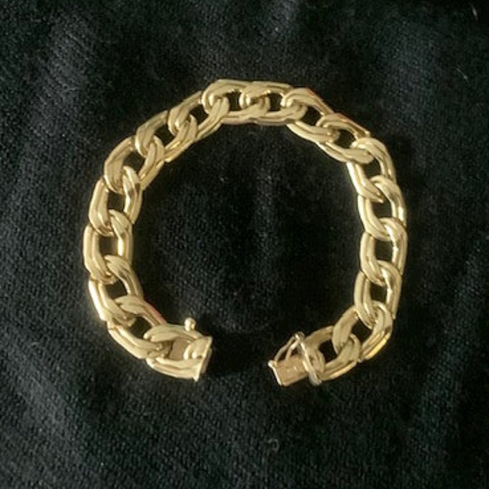 14k Gold Link Bracelet